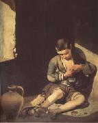 Bartolome Esteban Murillo The Young Beggar (mk05) oil painting